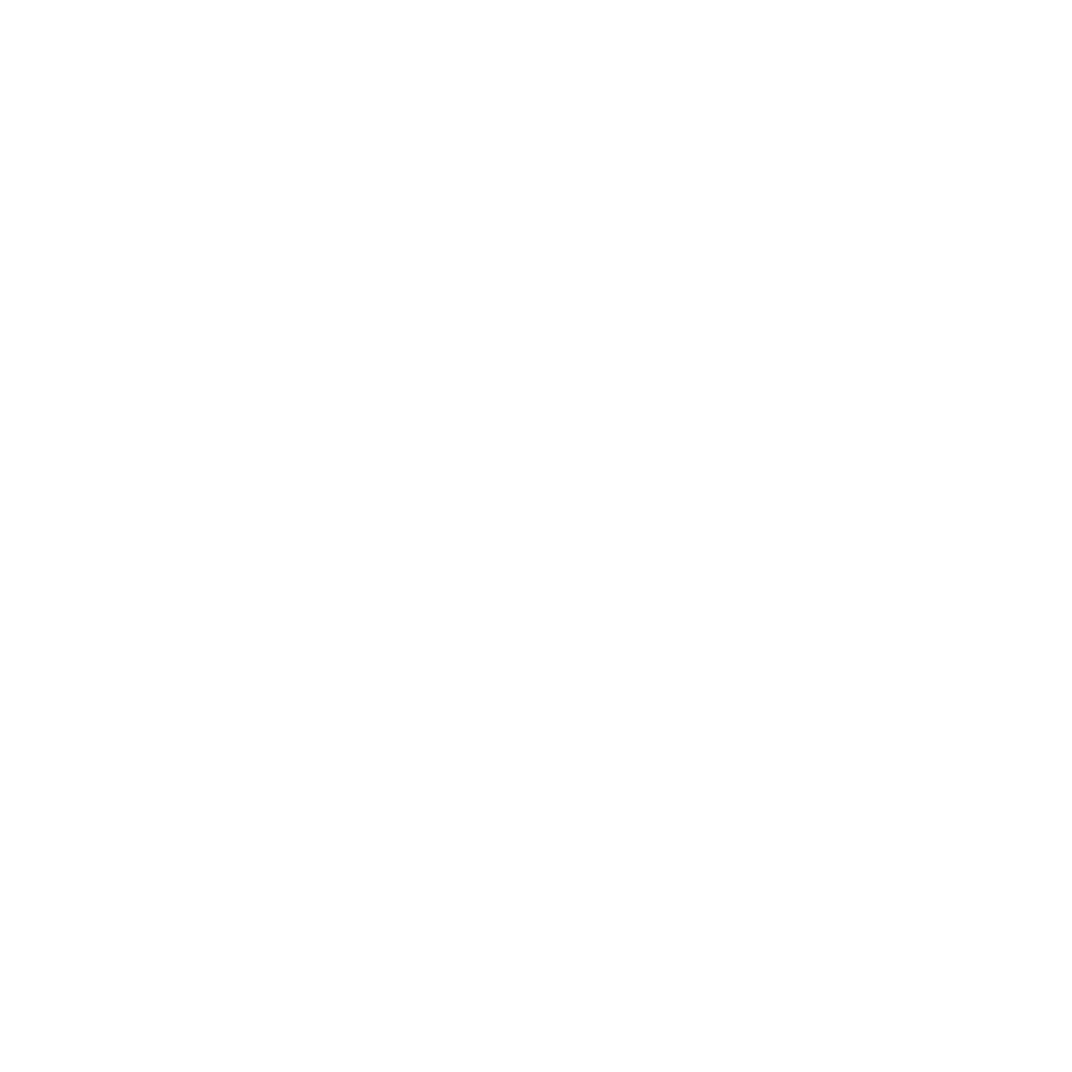 Rabbit Circle Badge Logo #ffffff