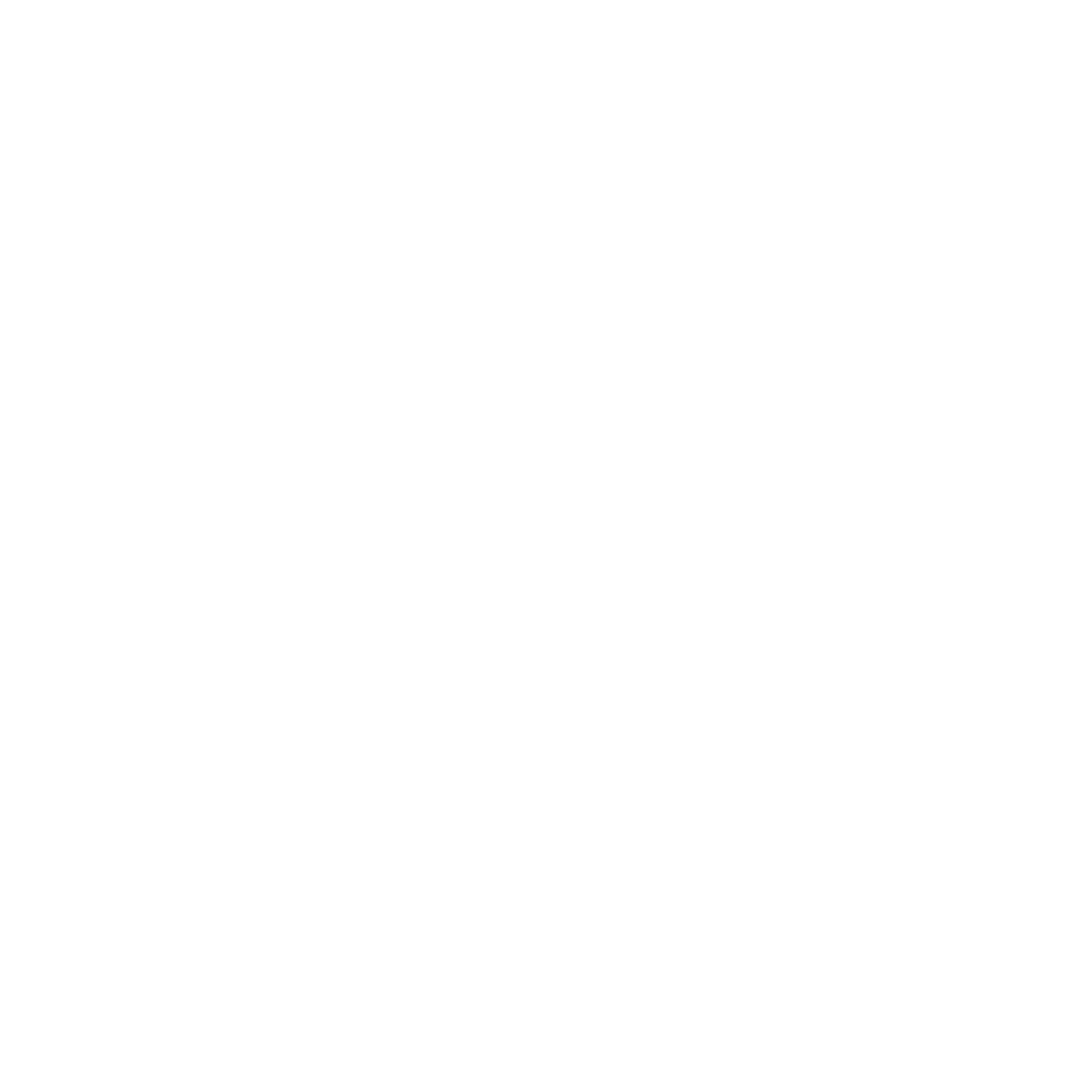Sitting Rabbit Logo #ffffff