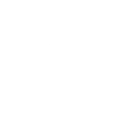 Minimalist Rabbit Silhouette Logo #ffffff
