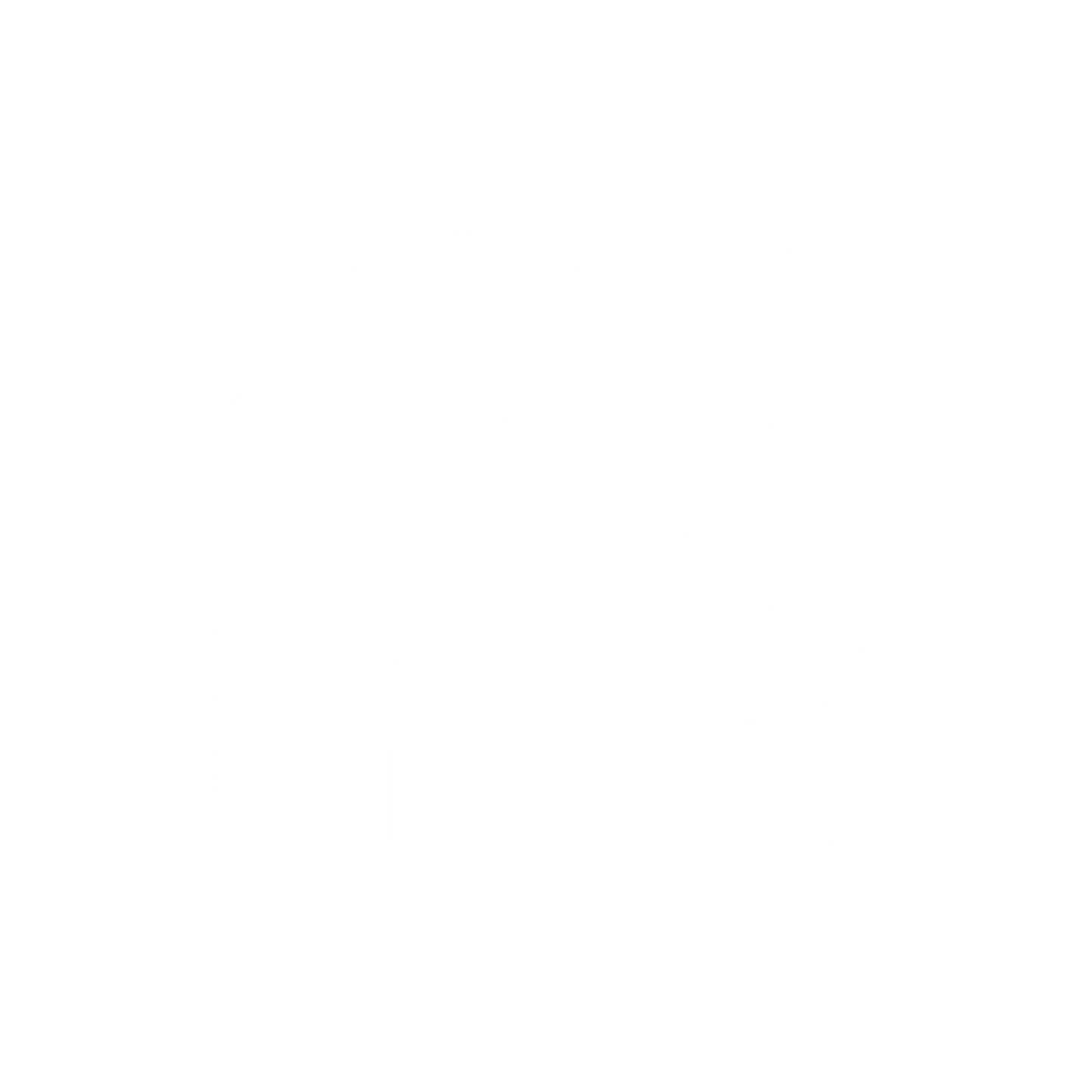 Minimalist Elephant Silhouette Logo #ffffff