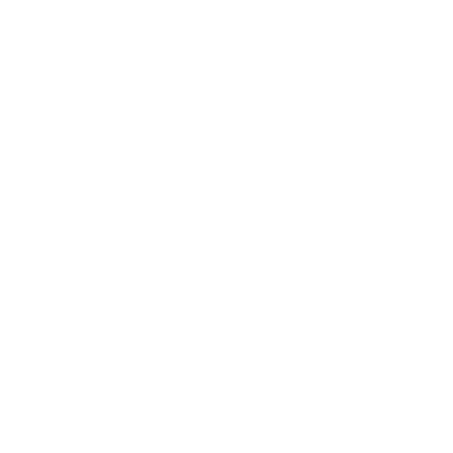 Elephant Head Circle Badge Logo #ffffff