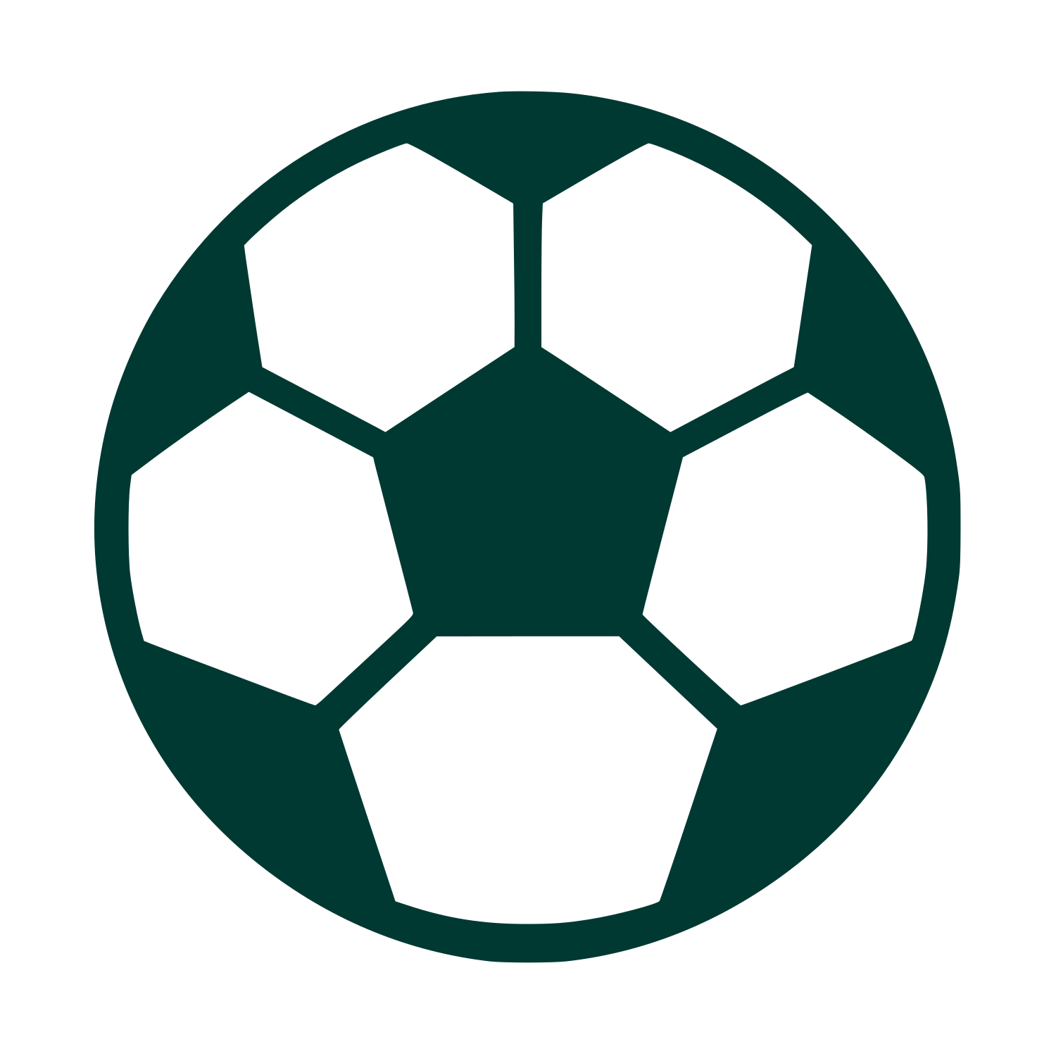 Soccer Ball Logo #003932