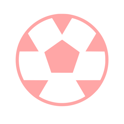 Soccer Ball Logo #ffa6a6