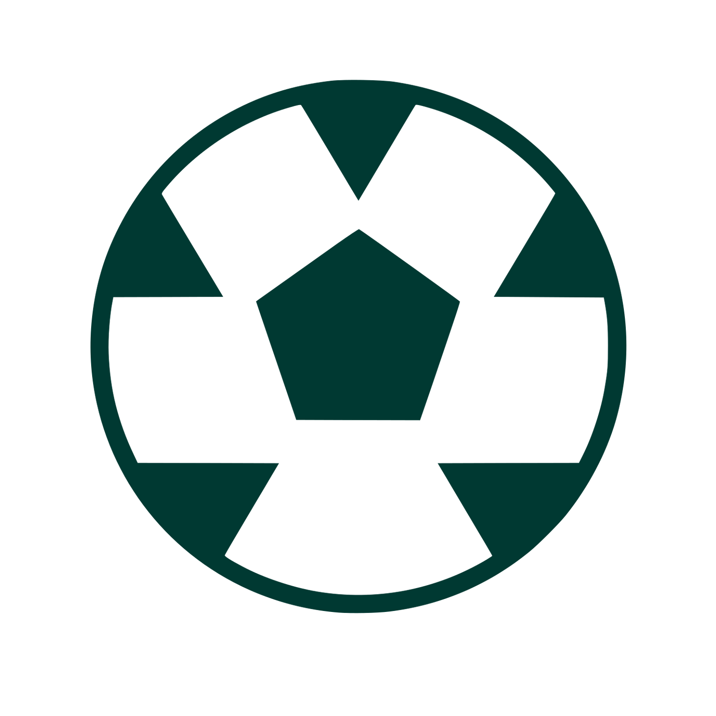 Soccer Ball Logo #003932