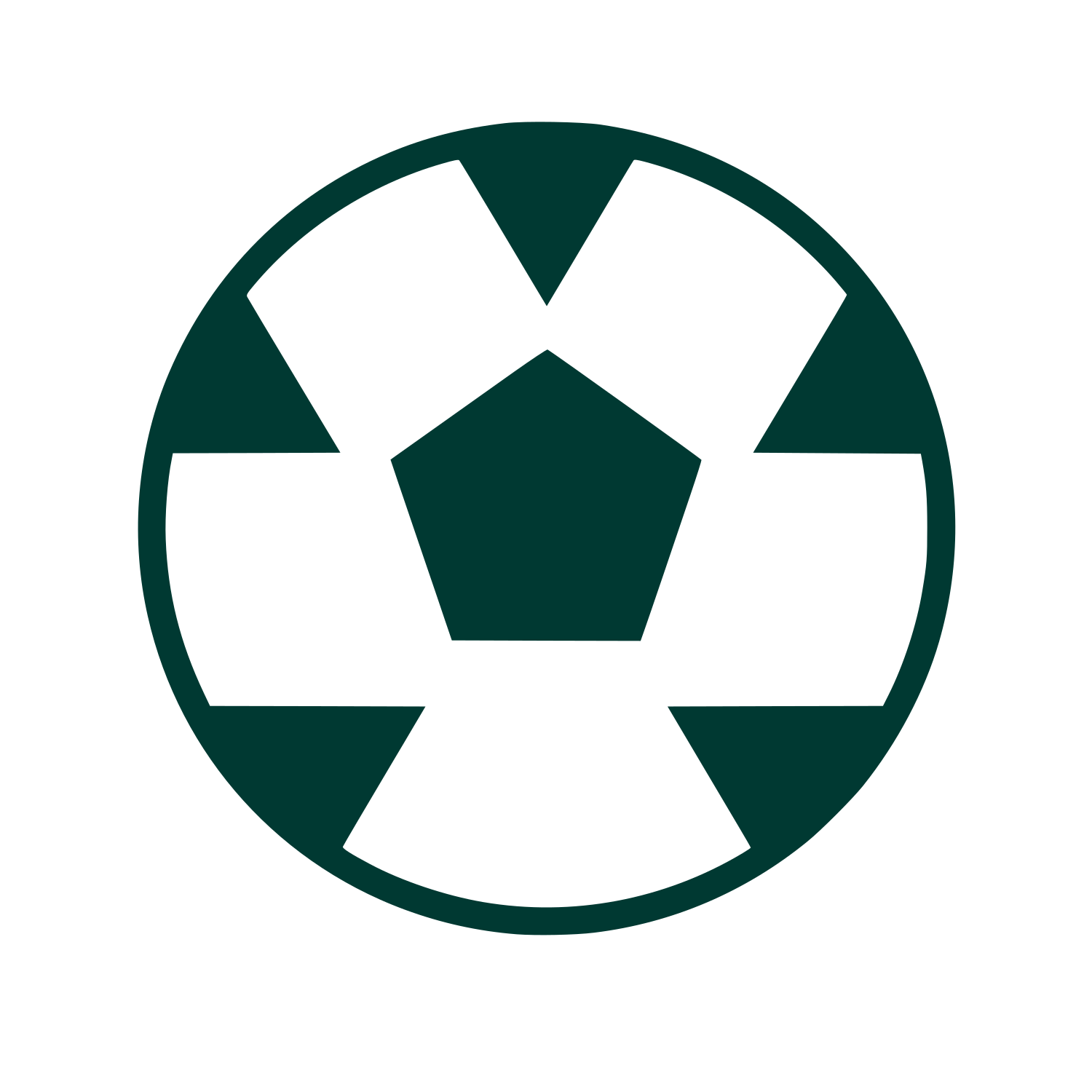 Soccer Ball Logo #003932
