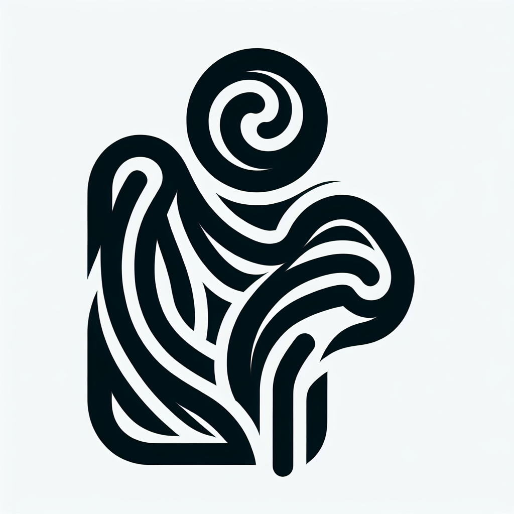 Tribal Art Inspired Logo