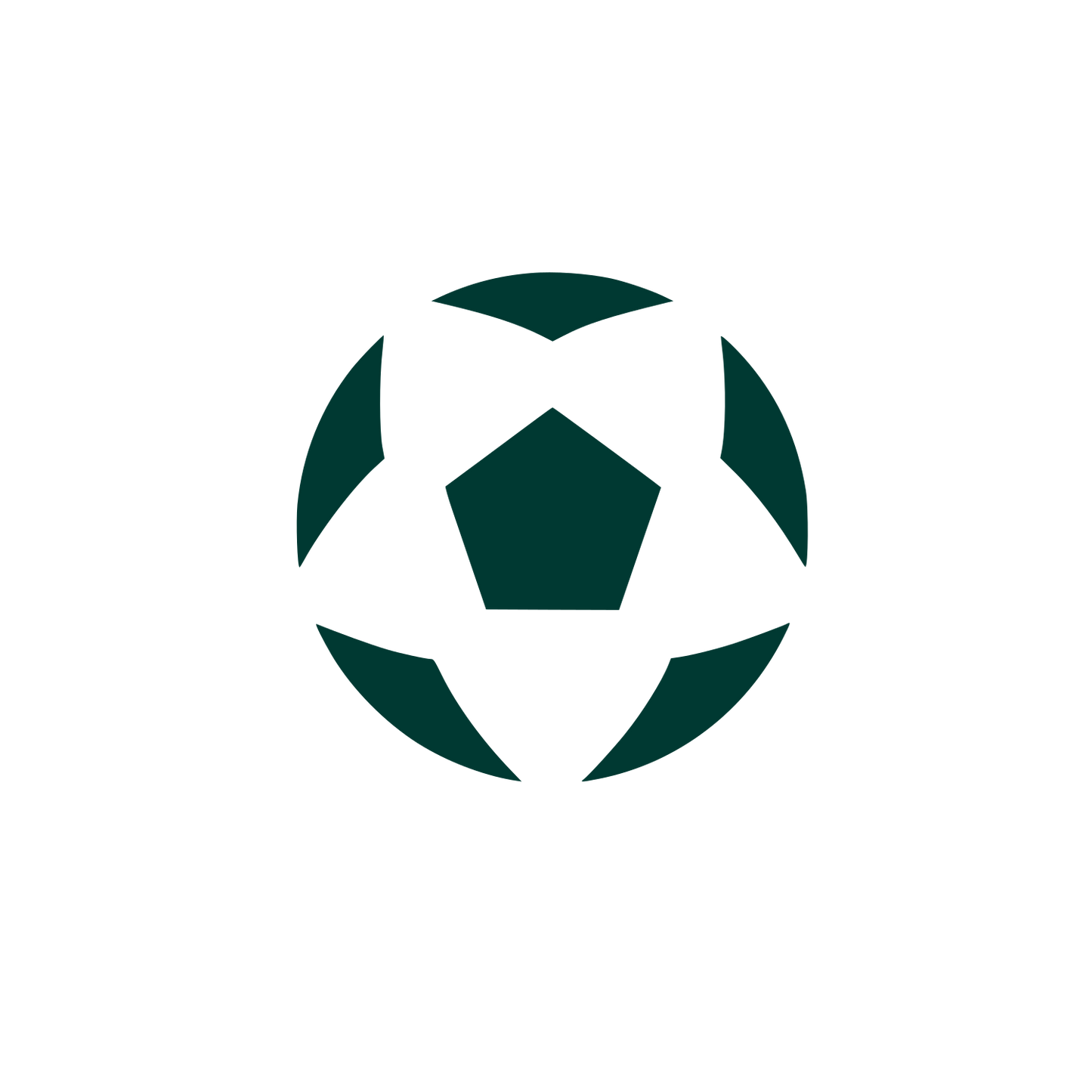 Soccer Ball Logo #003932