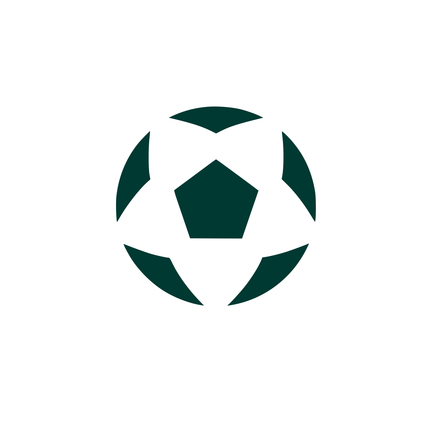 Soccer Ball Logo #003932