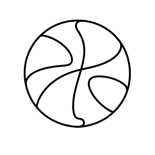 Basketball Outline Logo