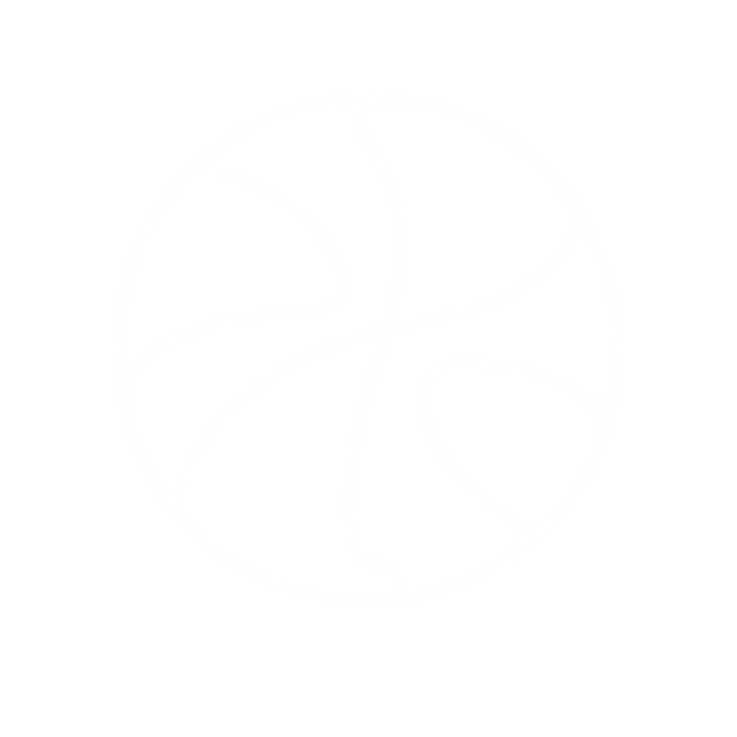 Basketball Outline Logo #ffffff