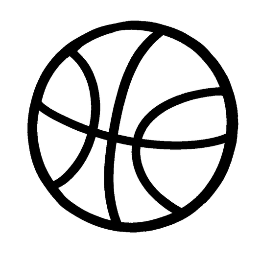 Basketball Outline Logo