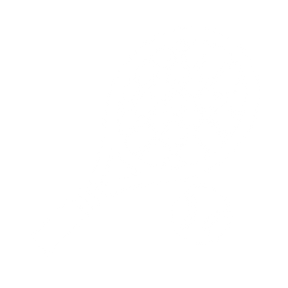 Tennis Racket and Ball Logo #ffffff