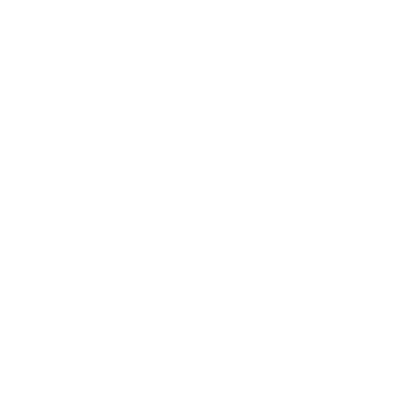 Tennis Racket and Ball Logo #ffffff