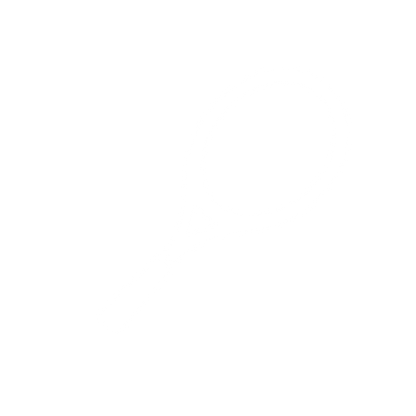 Tennis Racket Silhouette Logo #ffffff