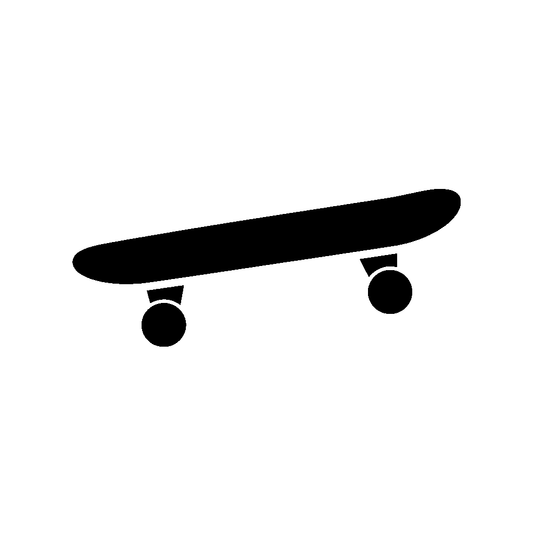 Skateboard Silhouette Logo