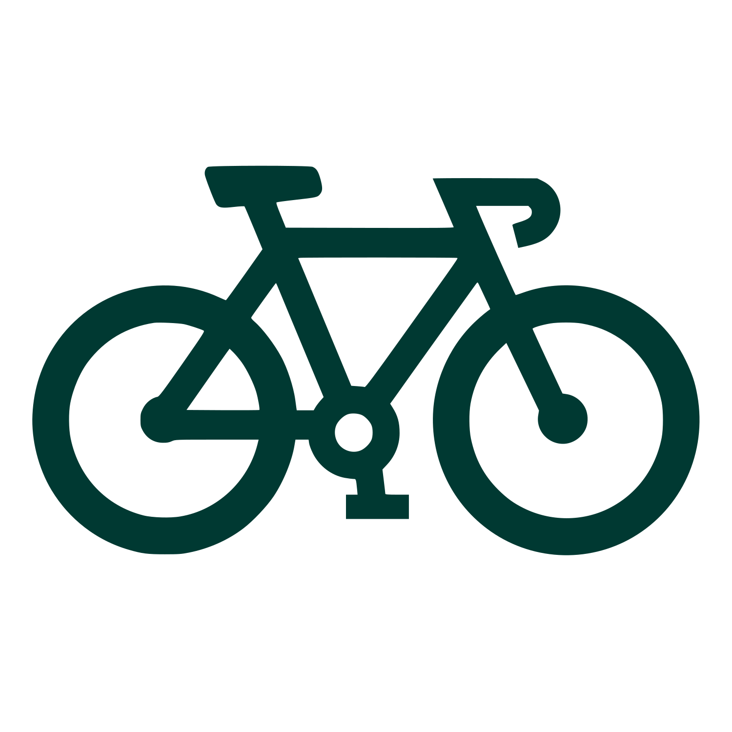 Road Bicycle Logo #003932