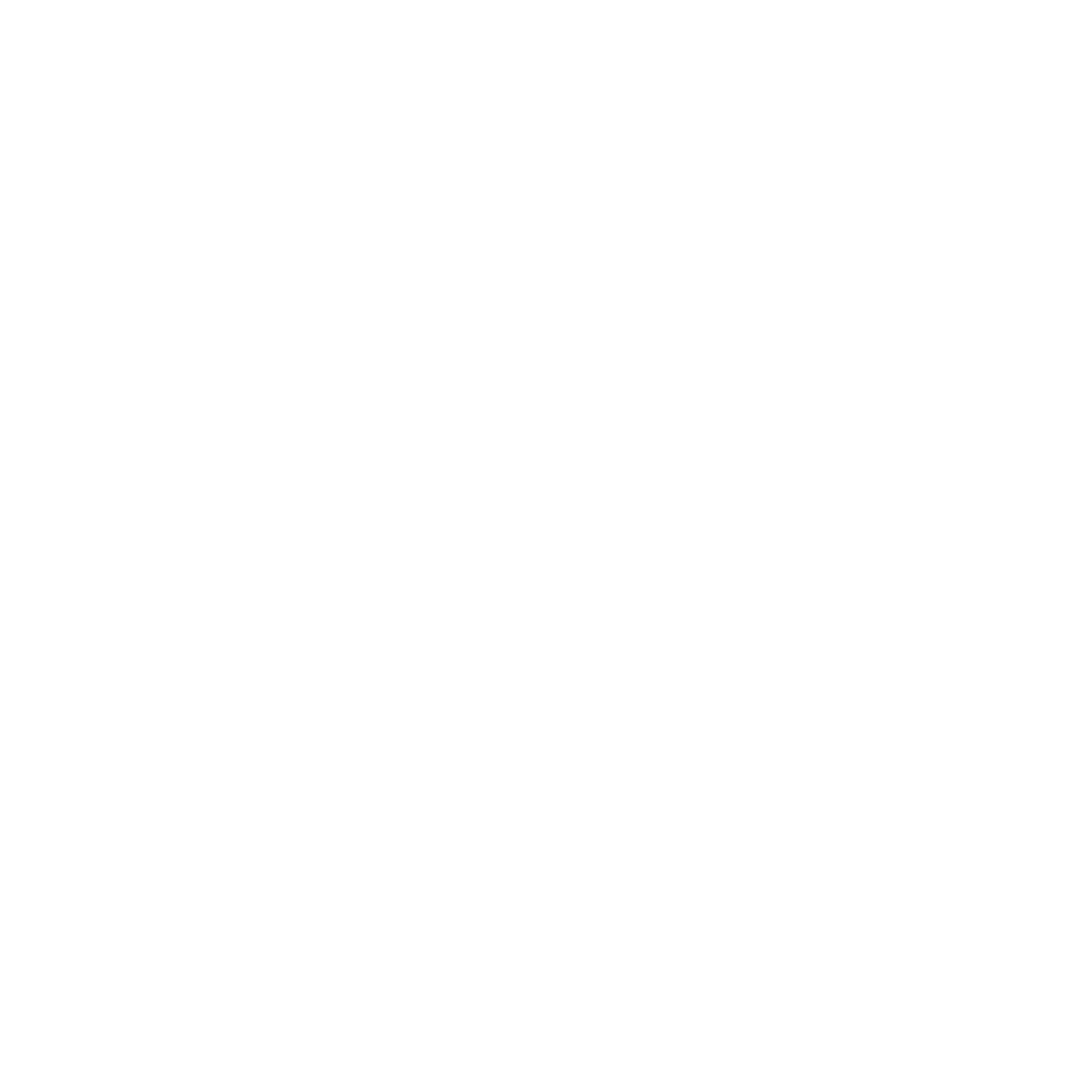 Bicycle Circle Badge Logo #ffffff