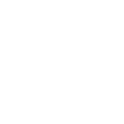 Bicycle Circle Badge Logo #ffffff