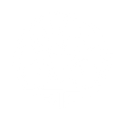 Art Deco Bicycle Emblem Logo #ffffff