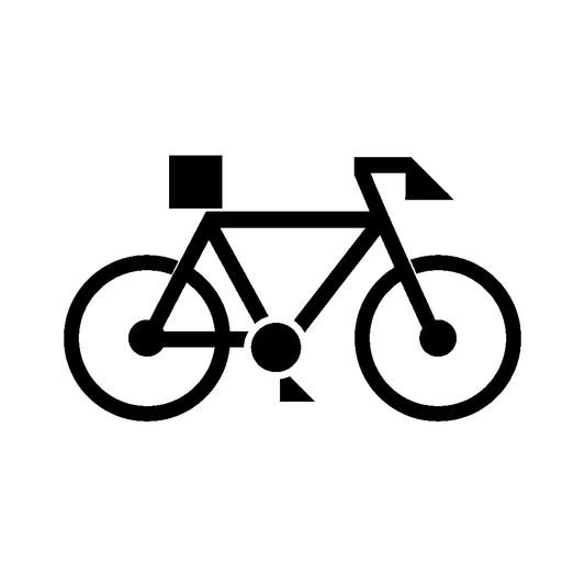 Geometric Bicycle Logo