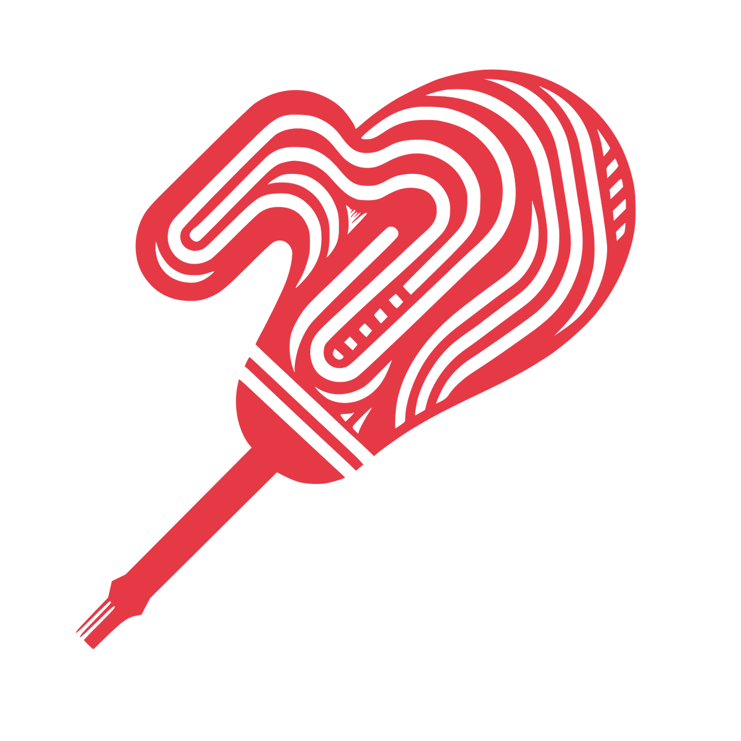 Fusion of Love and Cuisine Logo #E63946