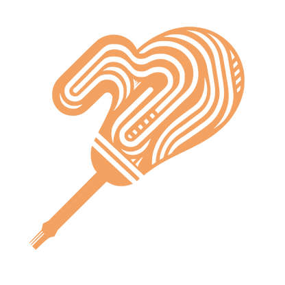 Fusion of Love and Cuisine Logo #F4A261