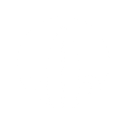 Surfboard Wave Circle Logo #ffffff