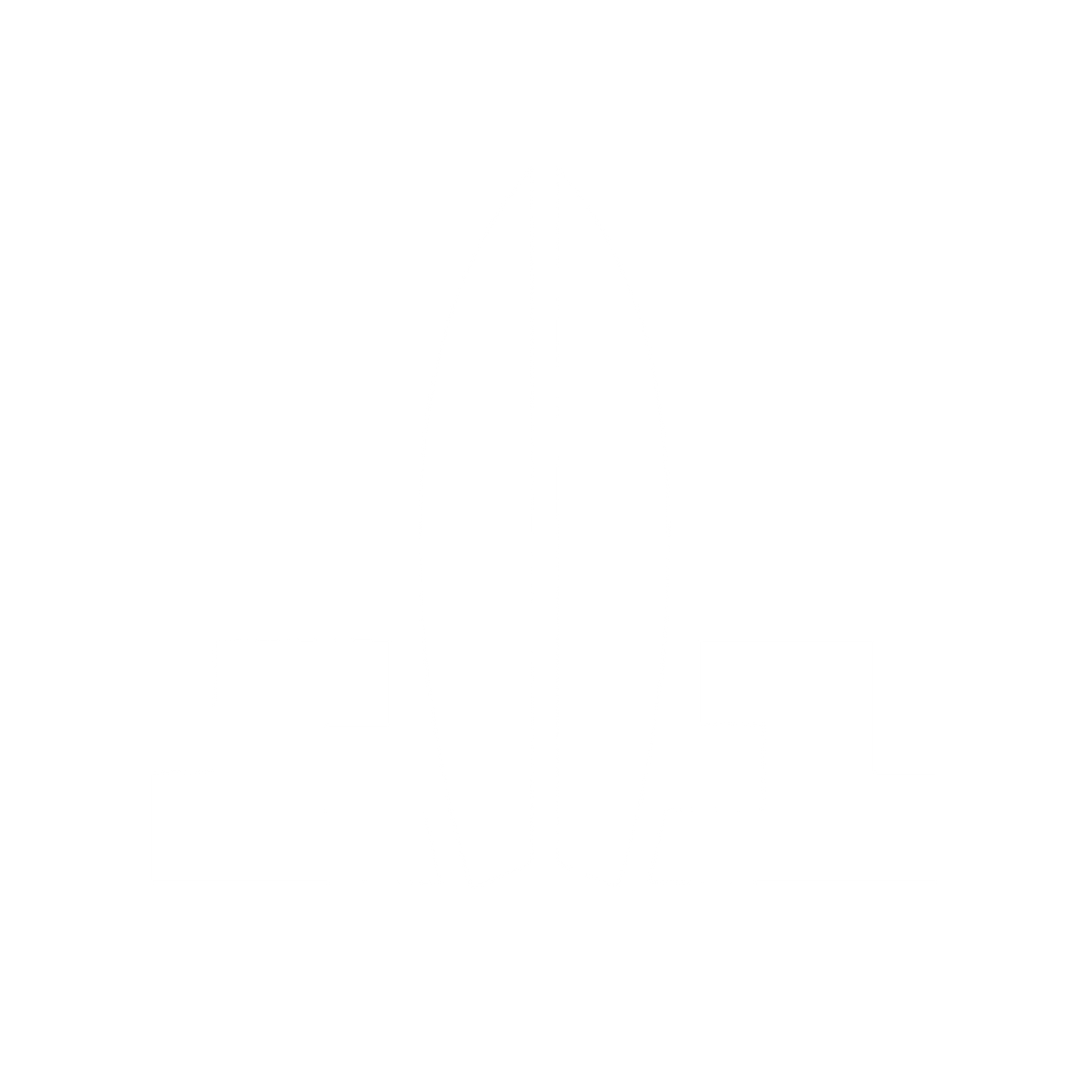 Surfboard Launch Pad Logo #ffffff