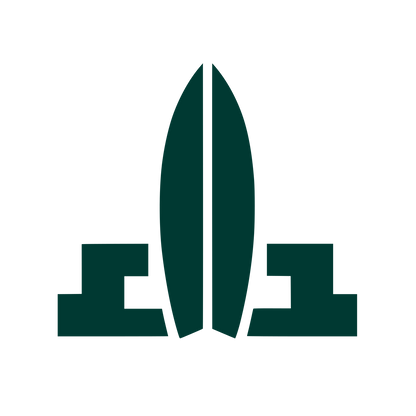 Surfboard Launch Pad Logo #003932