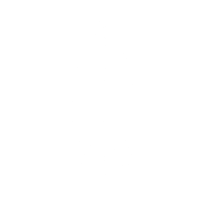Surfboard Outline Logo #ffffff