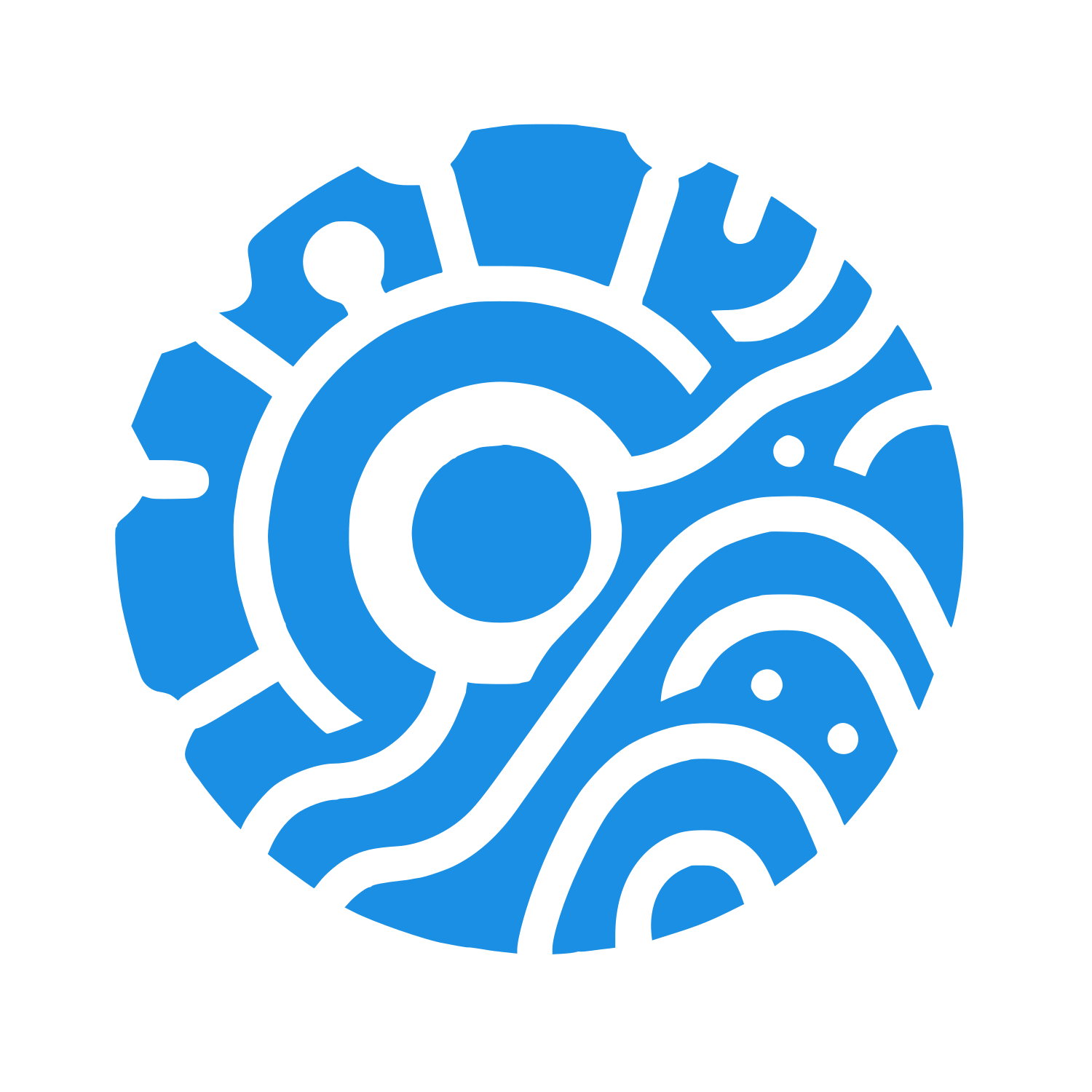 Tech Gear Icon #1A8FE3