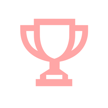 Trophy Cup Logo #ffa6a6