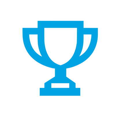 Trophy Cup Logo #00a3e4
