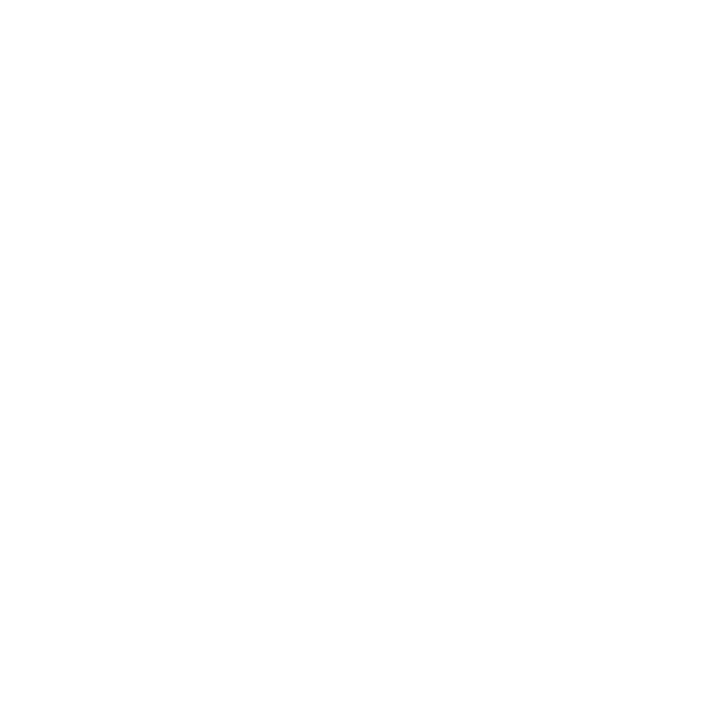 Pixel Trophy Cup Logo #ffffff