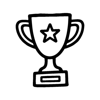 Trophy Cup Star Logo
