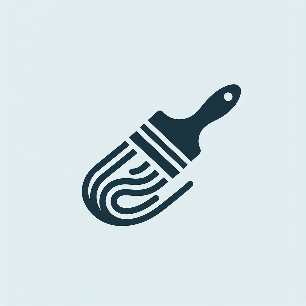 Paintbrush Creativity Logo