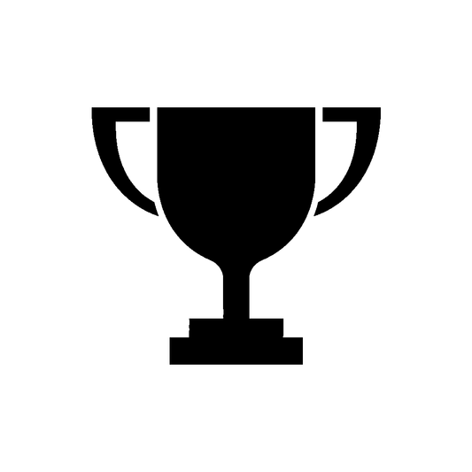 Trophy Cup Silhouette Logo