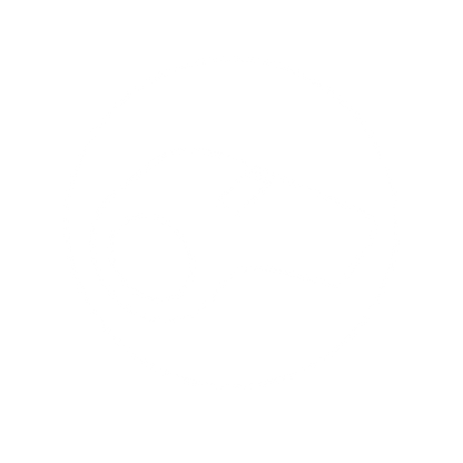 Whistle Circle Badge Logo #ffffff