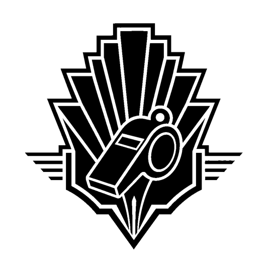 Whistle Badge Emblem Logo