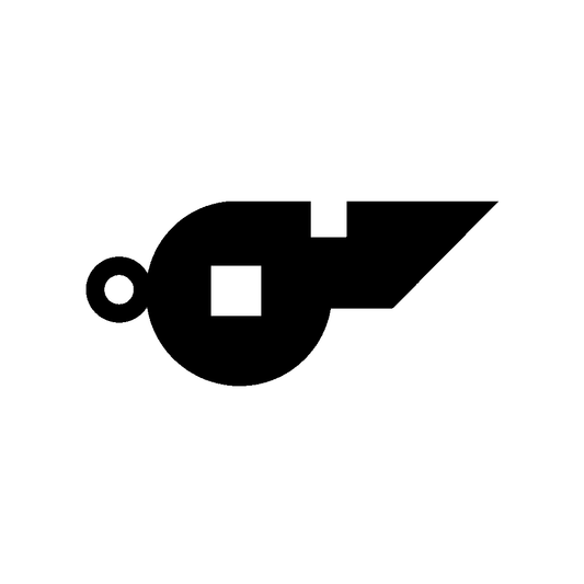 Geometric Whistle Logo