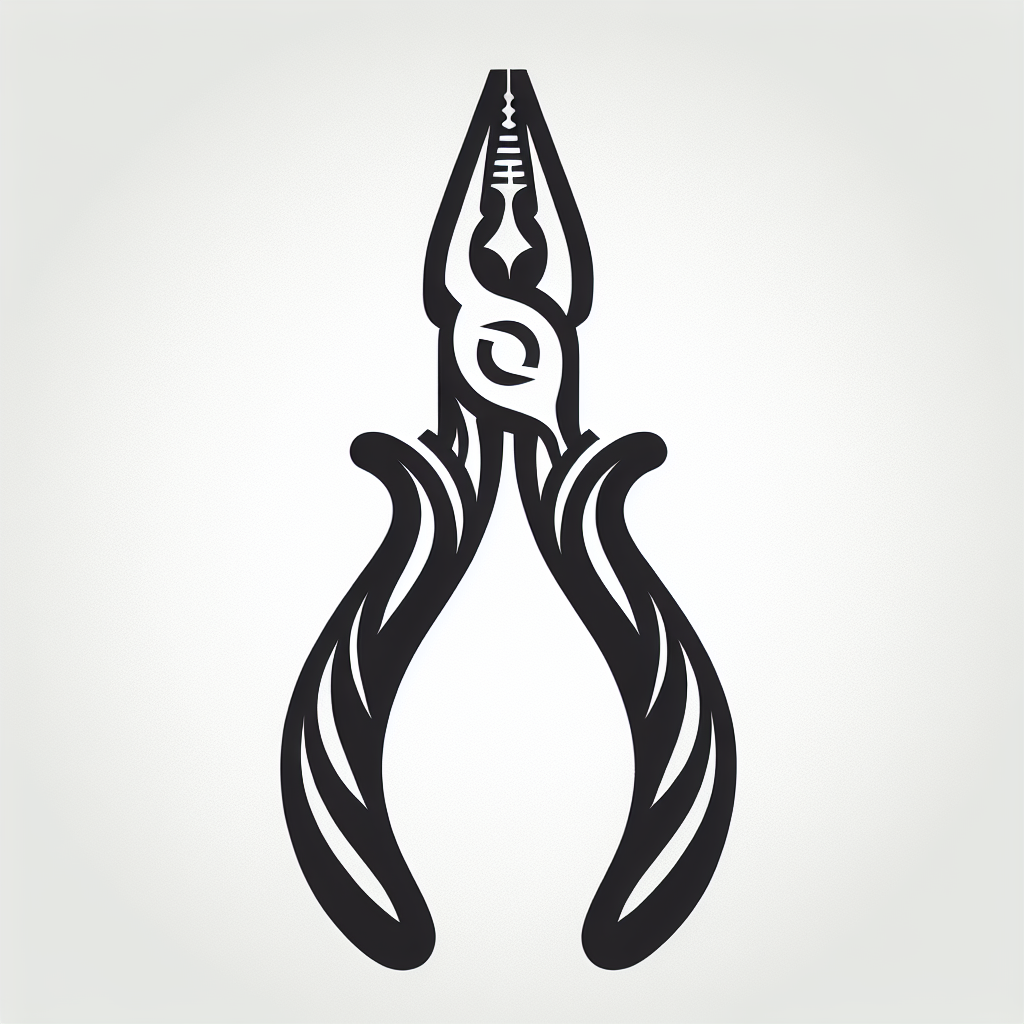 Line Pliers Illustration