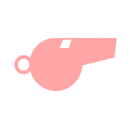 Whistle Logo Icon #ffa6a6