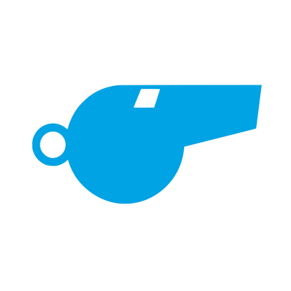 Whistle Logo Icon #00a3e4