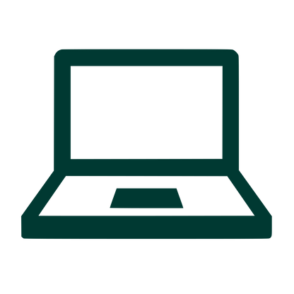 Laptop Computer Logo #003932