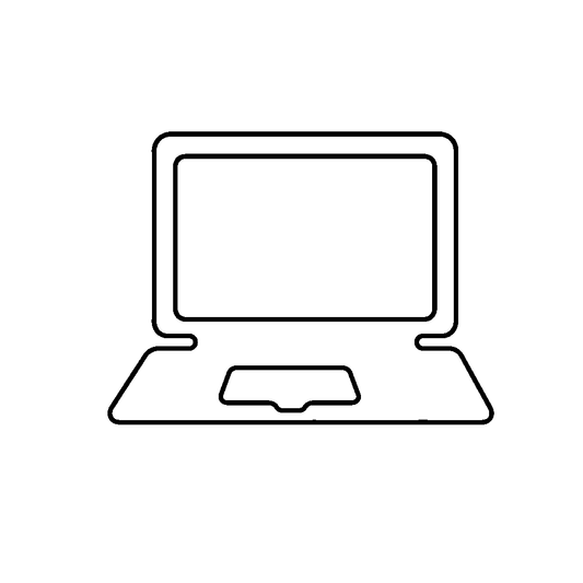 Laptop Outline Logo