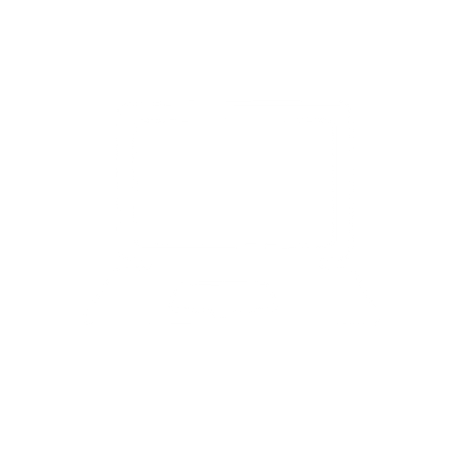 Laptop Outline Logo #ffffff