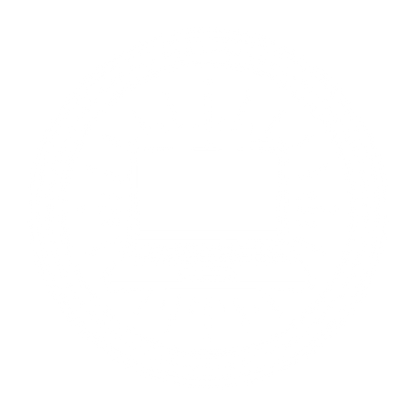 Laptop Radiant Badge Logo #ffffff