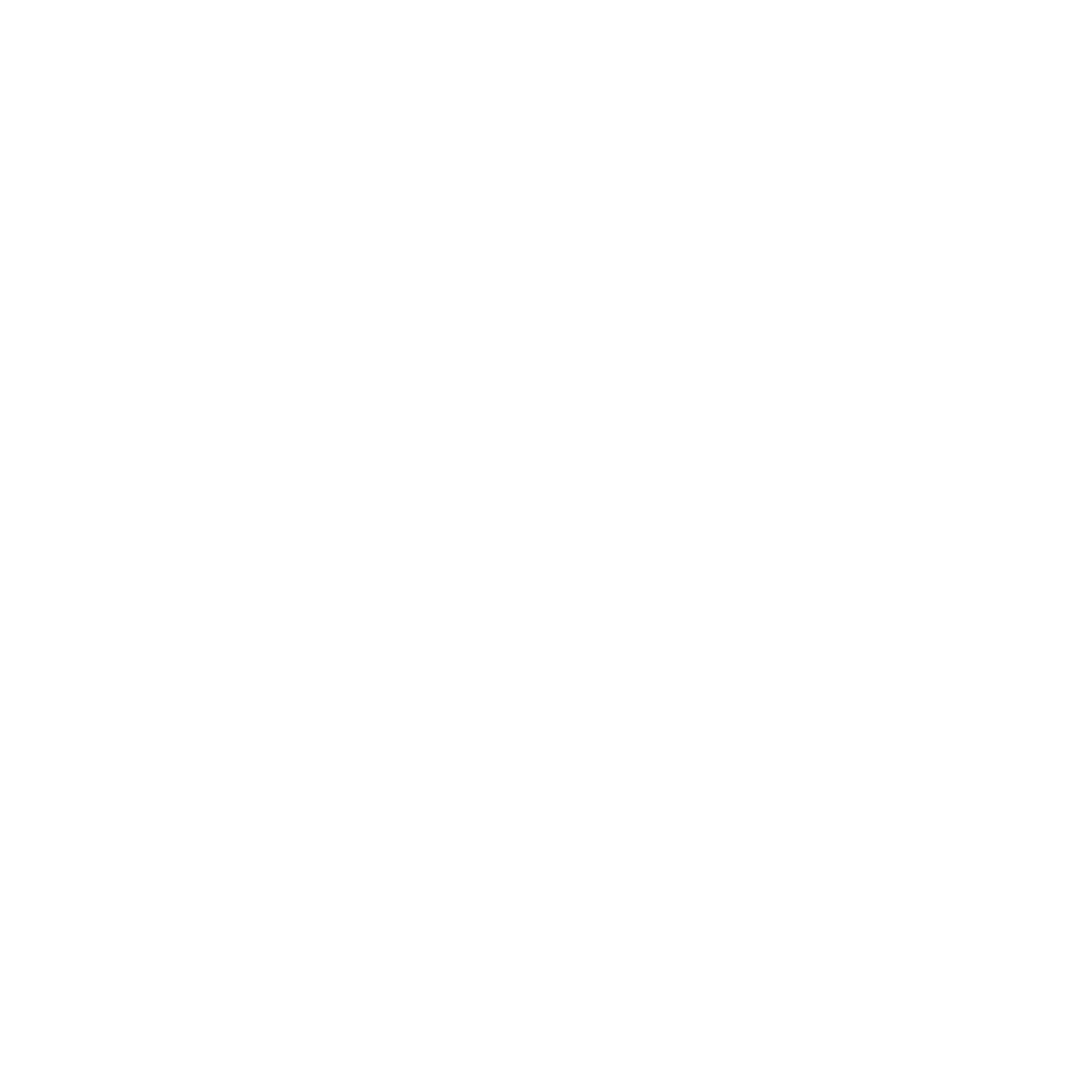 Laptop Computer Logo #ffffff