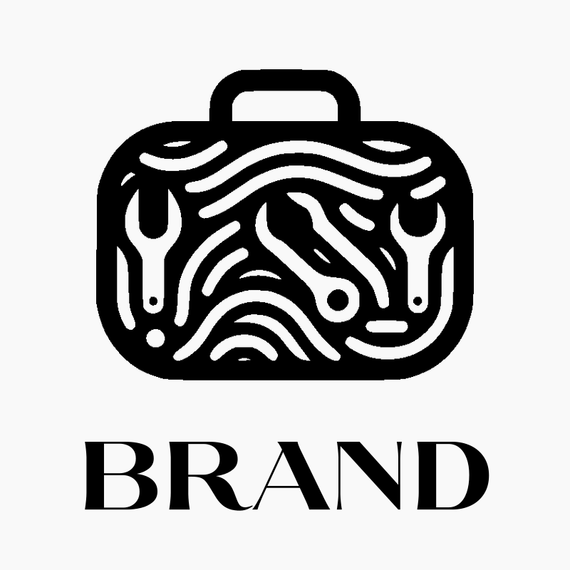 Wavy Briefcase Logo preview