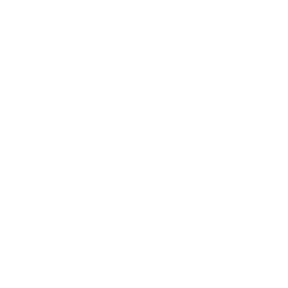 Laptop Computer Logo #ffffff